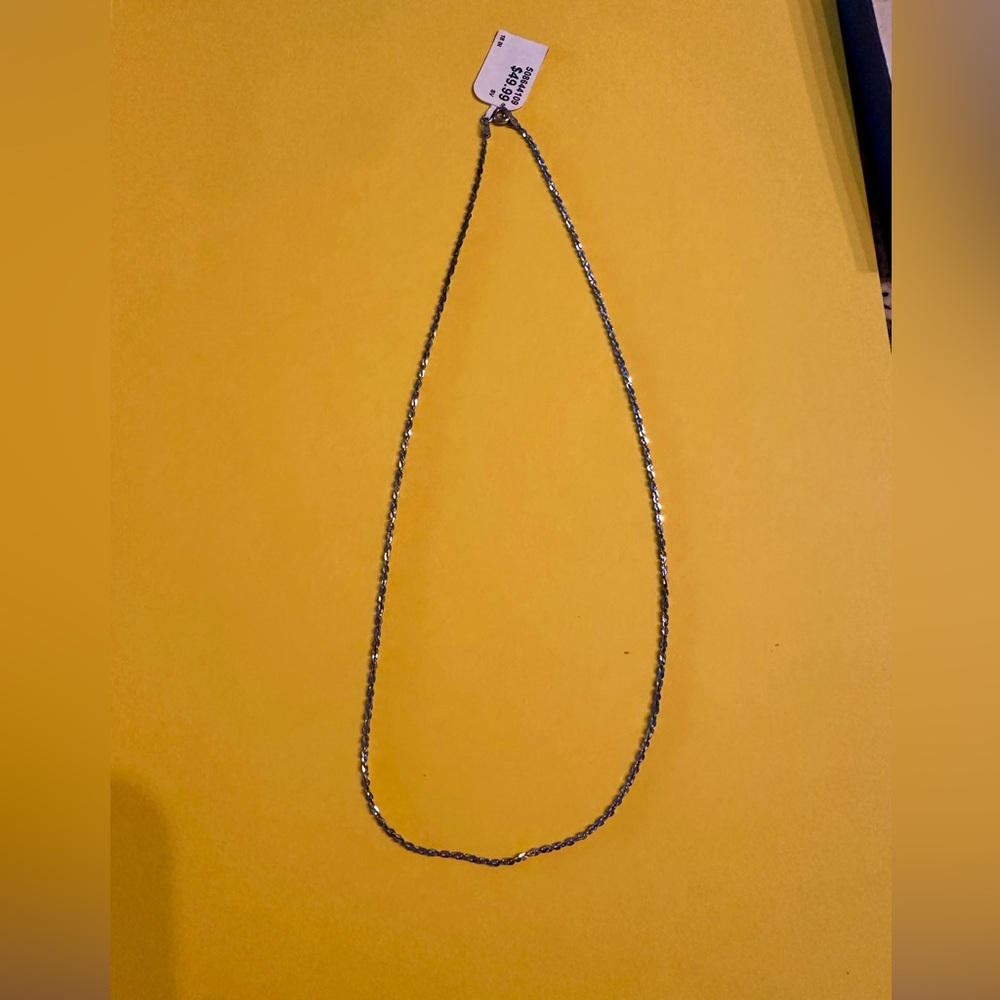 Sterling Silver 18” Chain